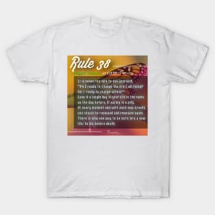 40 RULES OF LOVE - 38 T-Shirt